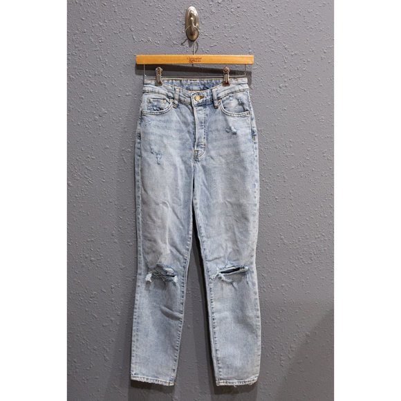 H&M Denim - H&M Distressed Mom Jeans, Size 2